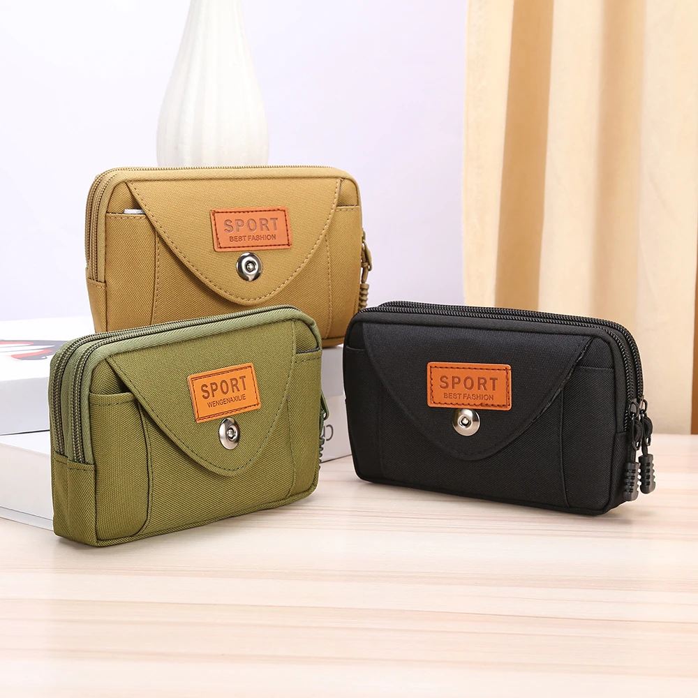 耐磨多功能户外男士专用手机包便携腰包时尚休闲零钱包系列货源