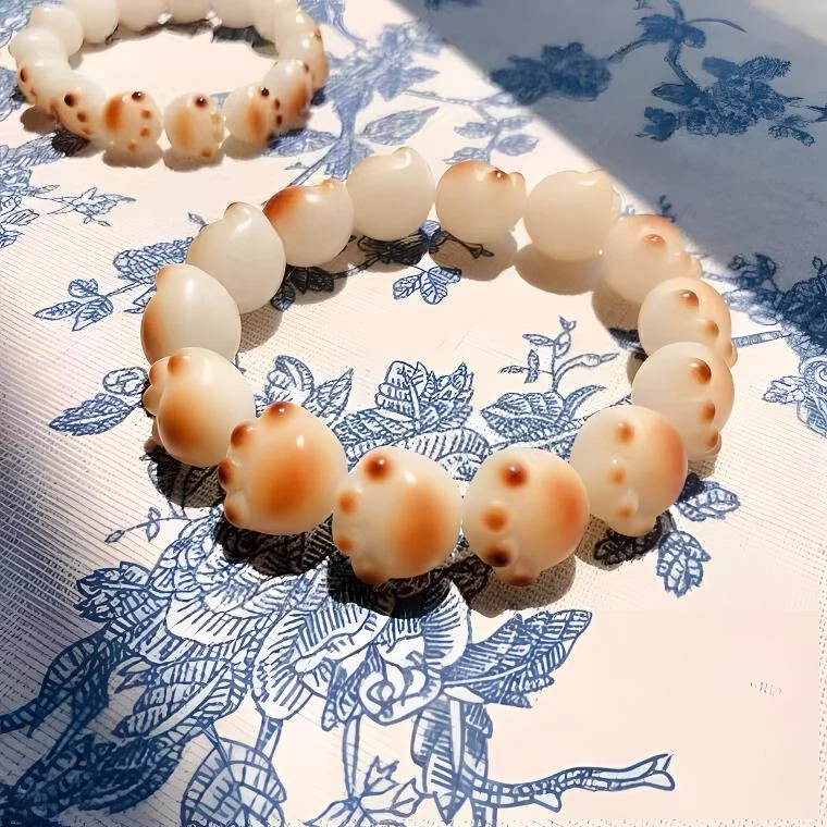 普陀山菩提根猫爪手链可爱风手串百搭饰品DIY