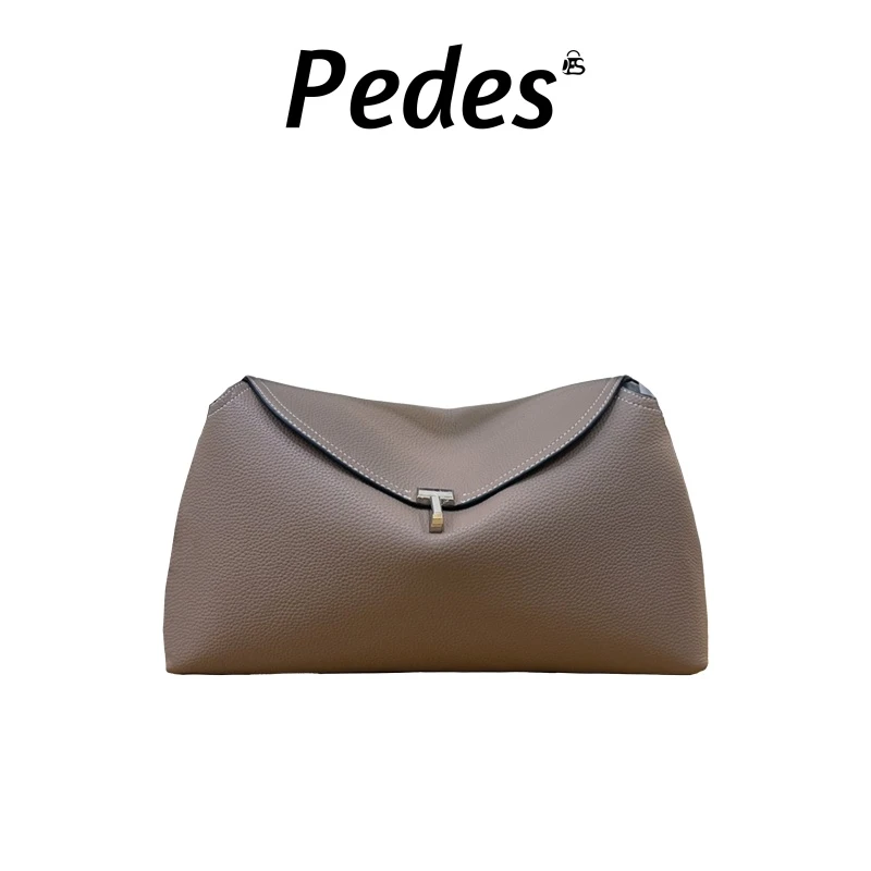 [PEDES]头层牛皮（35*17*11cm）单肩斜挎包 D186