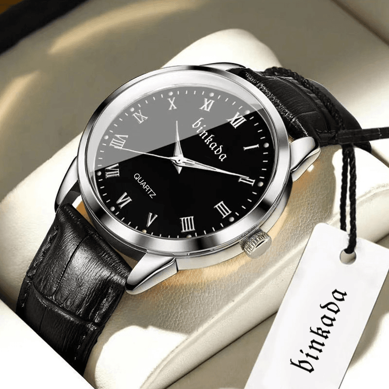 【CL】BINKADA/宾卡达男士石英手表时尚潮流商务简约大气-4001