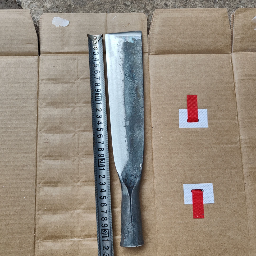 弹簧钢锻打砍挖两用柴刀