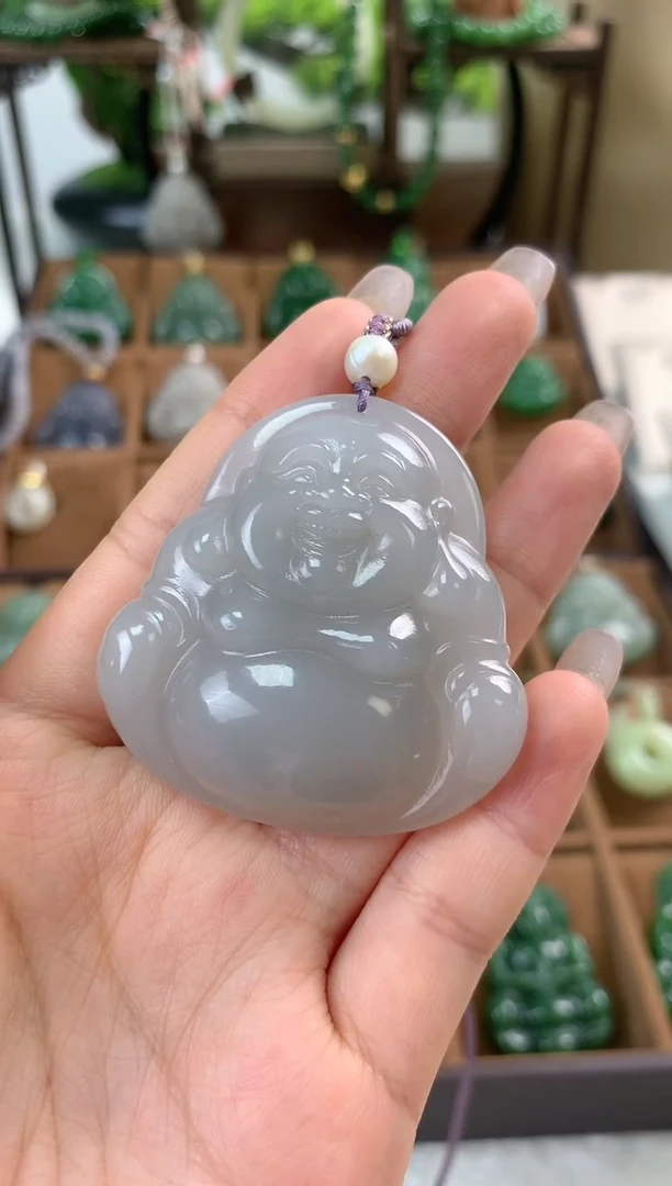 【闪购商品】和田玉颈饰未镶嵌吊坠47mm左右