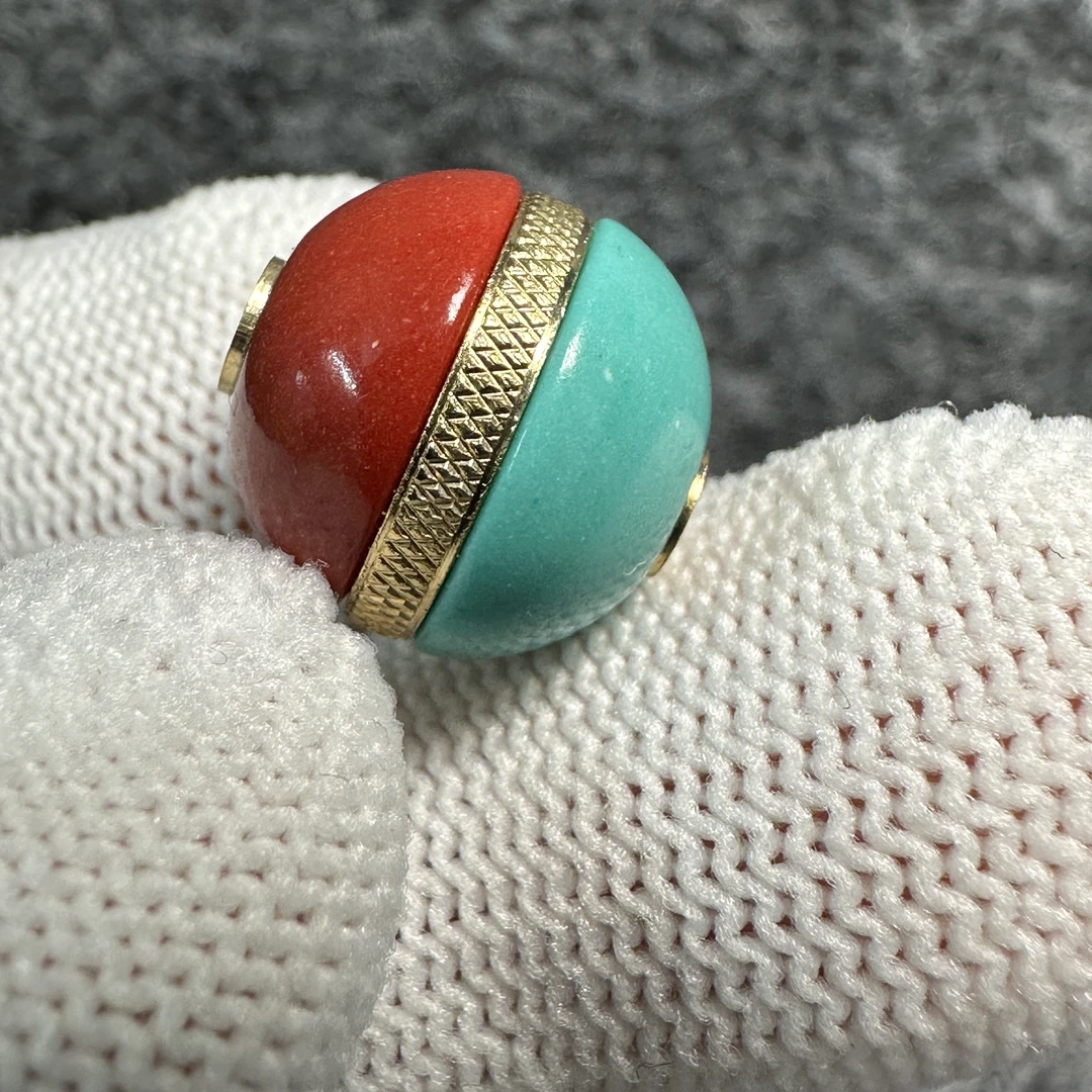 拼色汉堡珠 直径11和12 活口手工随意拆解 文玩配饰归圆必备