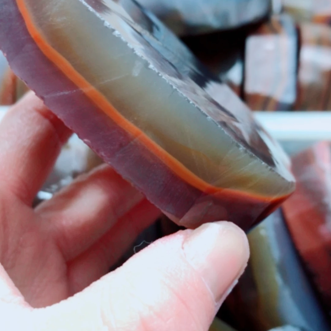 【闪购商品】定制玛瑙手镯未镶嵌淡*