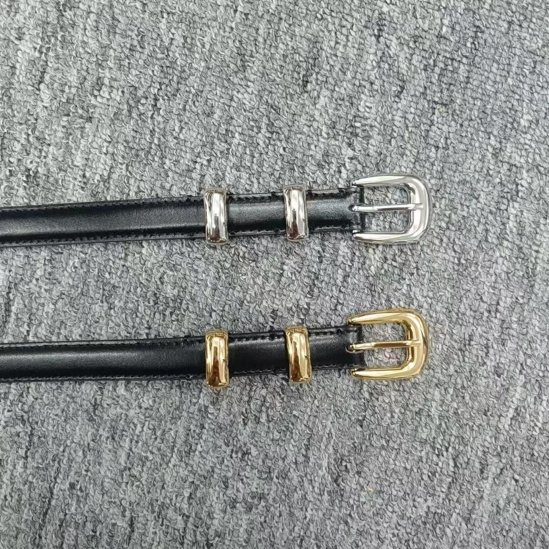【小包快跑】女士皮带 双环金属扣头 休闲时尚百搭