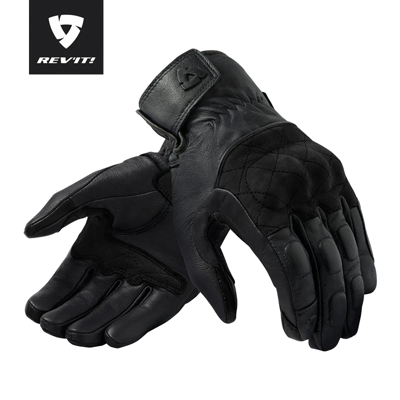 REVIT追踪者摩托车骑行手套男羊皮机车赛车四季防风保暖防水越野