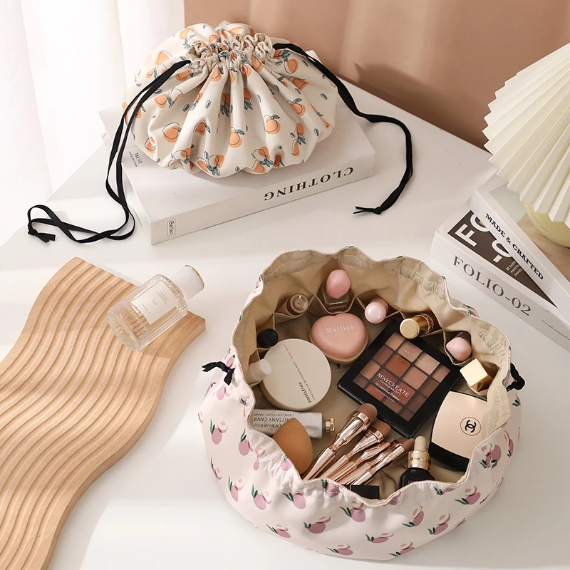 懒人化妆包便携高级感女旅行ins小洗漱品箱护肤新款大容量收纳袋