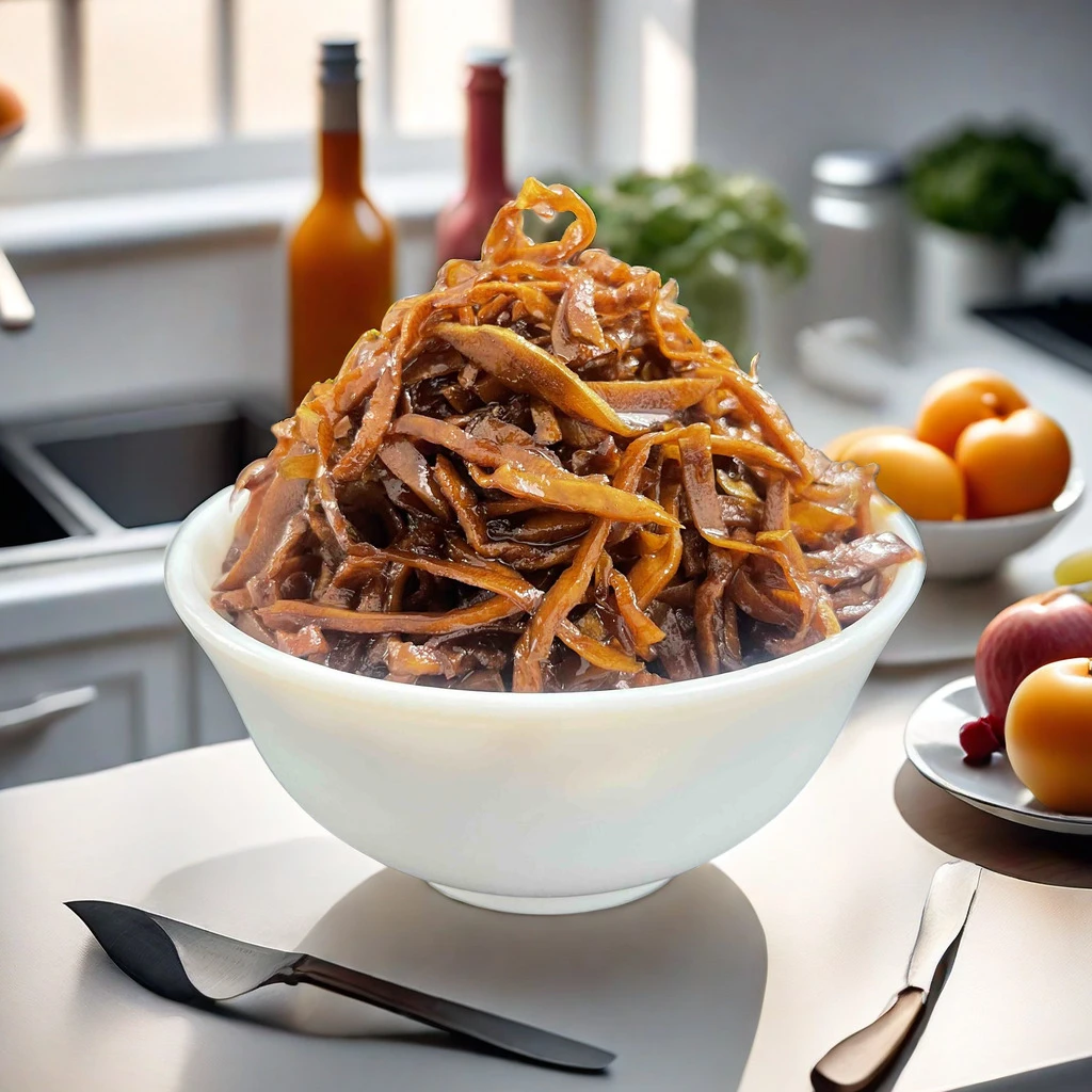 【纯手工】自然晾晒营养下饭菜芥菜丝五香老北京老虎菜