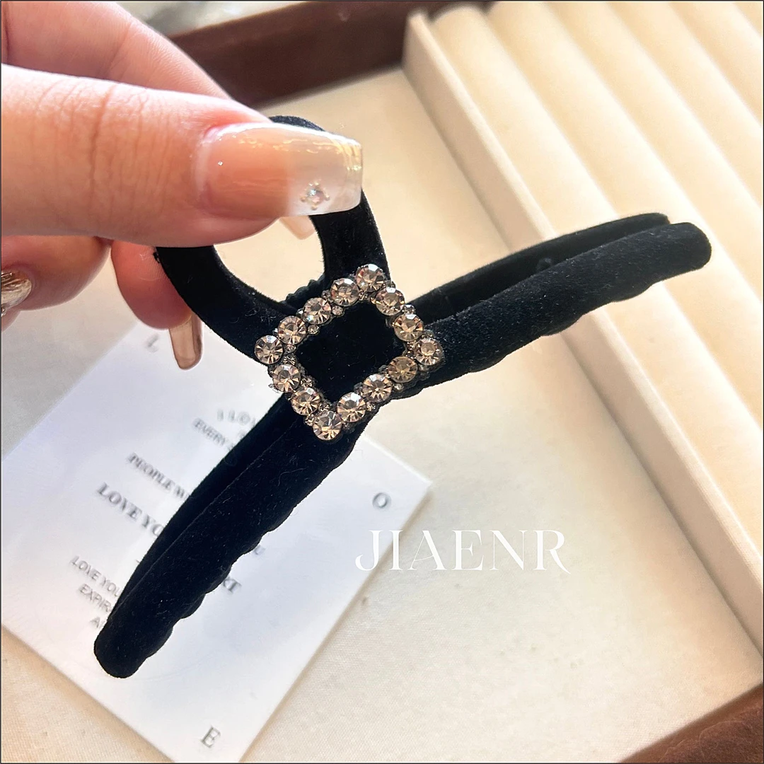 【854】简约高级气质大抓夹时尚法式优雅复古百搭网红经典款发饰