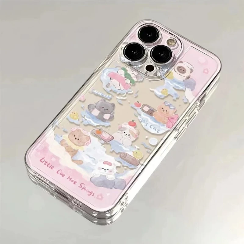粉色小狗苹果华为iPhone15/14promax手机壳13软壳12太空壳11/xs/T