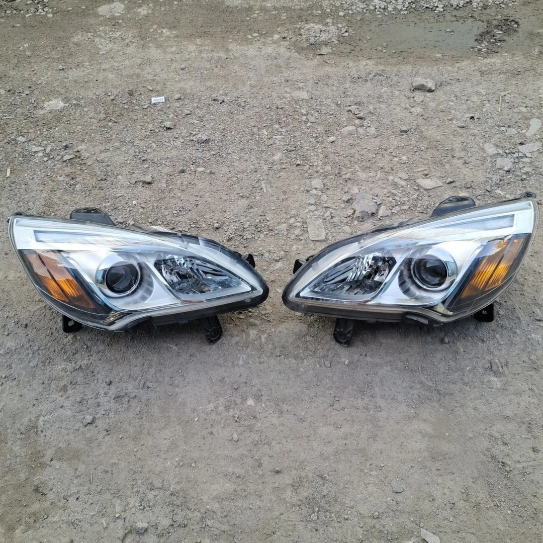 8新  适配北汽E150 E130 EV200前大灯前照明灯LED日行灯原拆车件