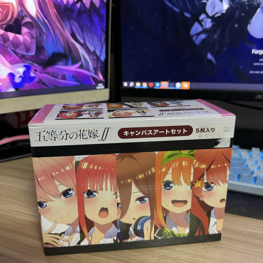 五等分的花嫁 三玖 一花 五月 二乃 四叶 画布