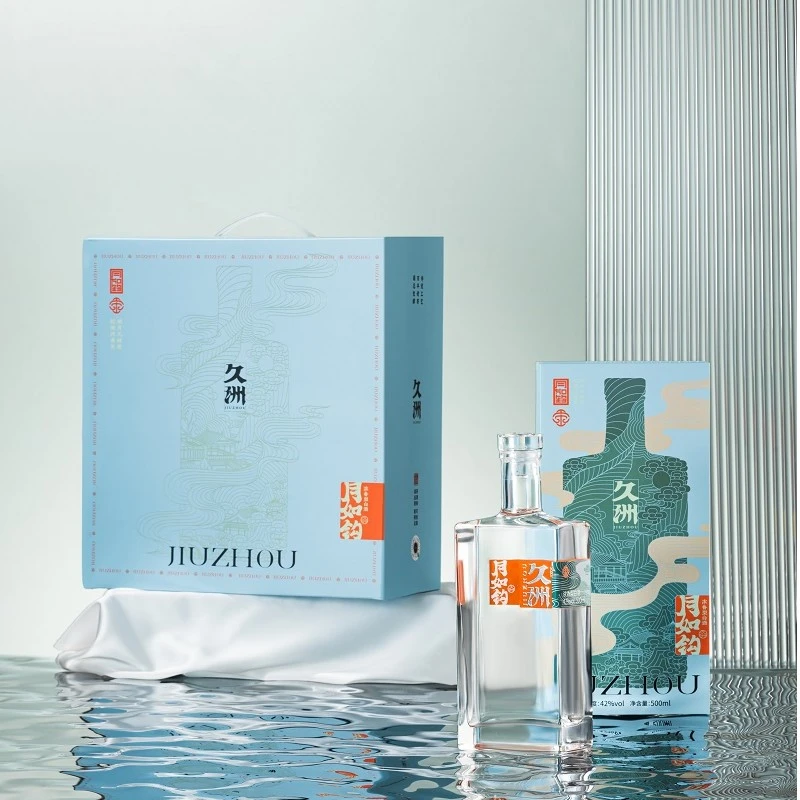 久洲【宋·月如钩】『4瓶/箱』 42度浓香白酒纯粮食真年份酒42度500ML