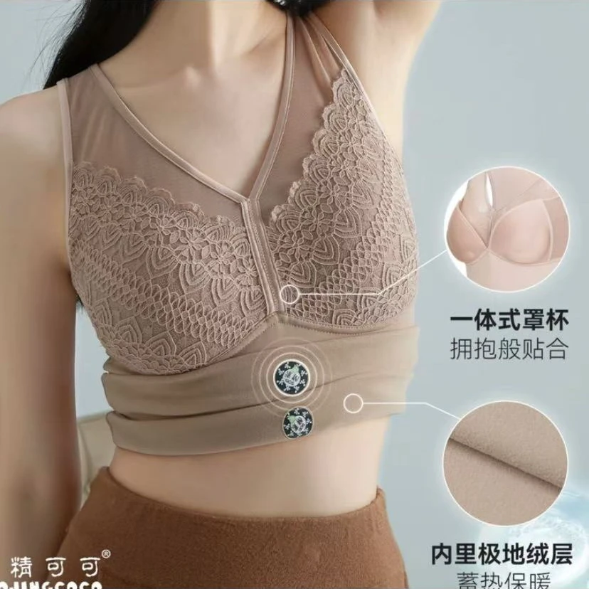 惠！新款蕾丝拼接背心 盒子颜色随机-A7910