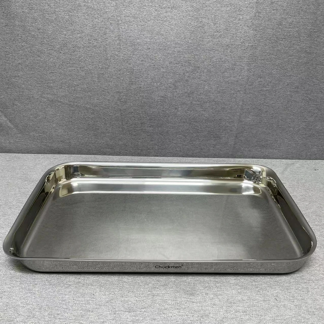 14-019 Chockmen 方圆系列烤盘 45*27*4CM 单盘重约2.1KG