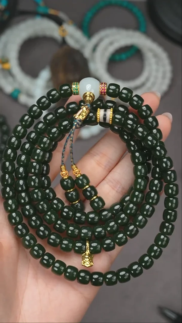 【闪购商品】和田玉（碧玉）手串未镶嵌111111111111