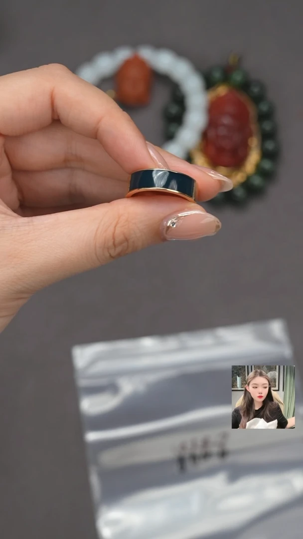 【闪购商品】蓝珀戒指未镶嵌11111111111