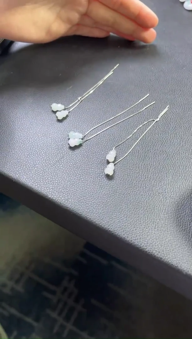 【闪购商品】翡翠耳饰银S925镶嵌es多样性/发一件