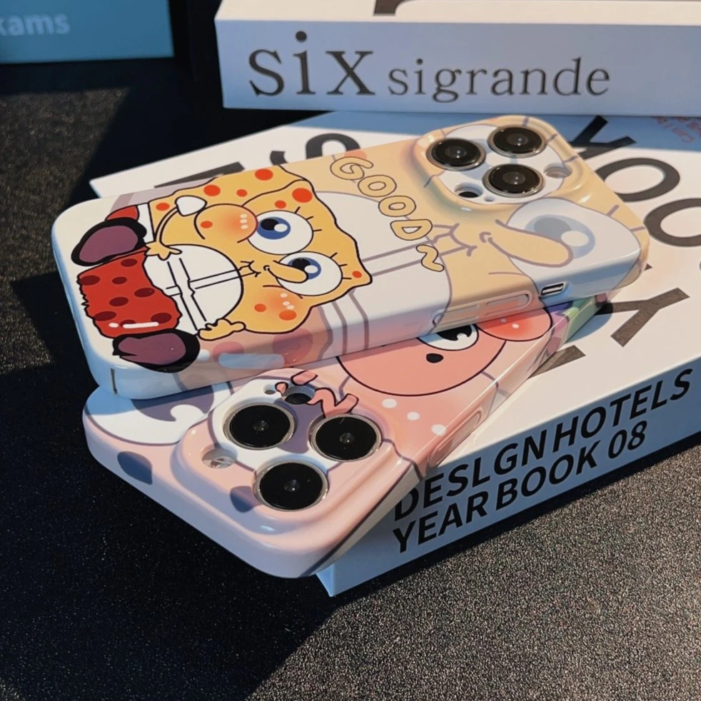 苹果15手机壳iPhone13pro情侣卡通12个性11全包Xsmax菲林78plus套