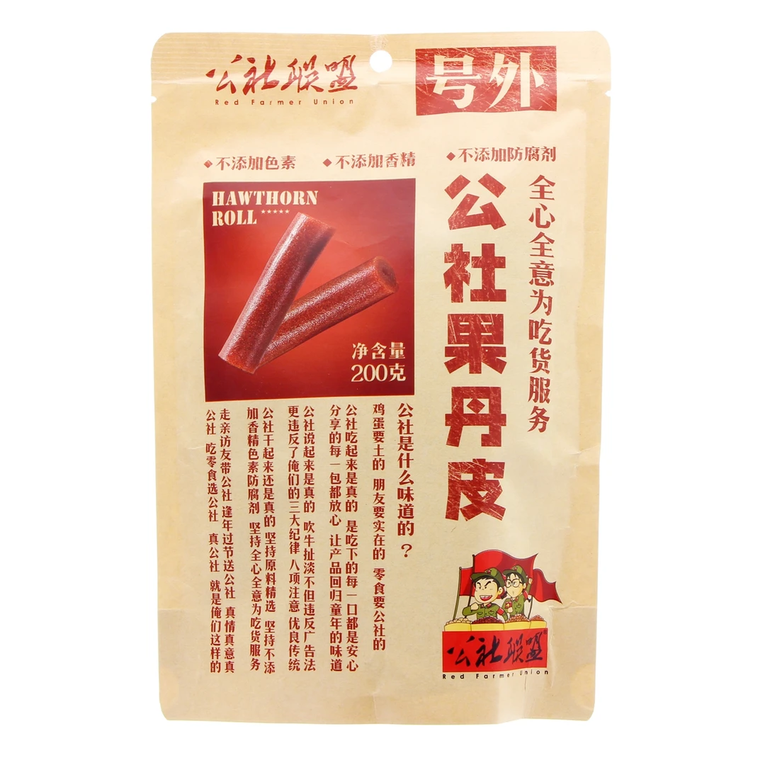 公社联盟公社果丹皮200g