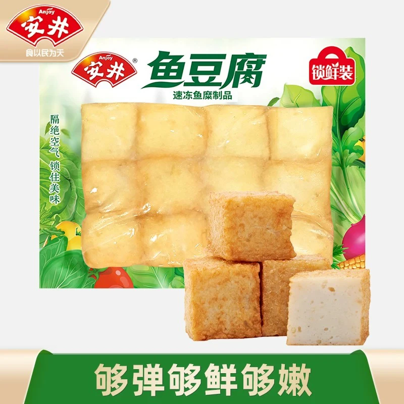 安井锁鲜装鱼豆腐240g