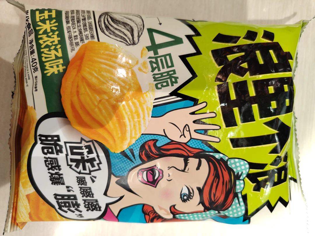 好丽友浪里个浪玉米汤味40g