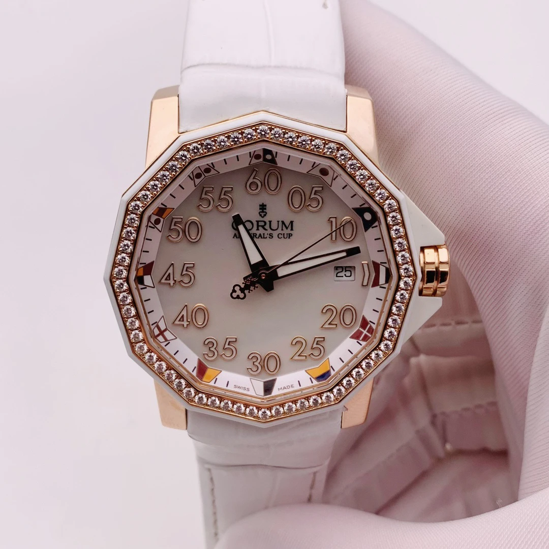 99新 CORUM/昆仑表 原钻金表｜全套