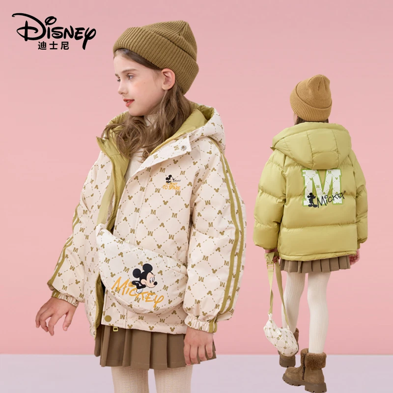 2455【金拐子专属】迪士尼儿童双面穿挎包秋冬羽绒服外套XPE4SU032