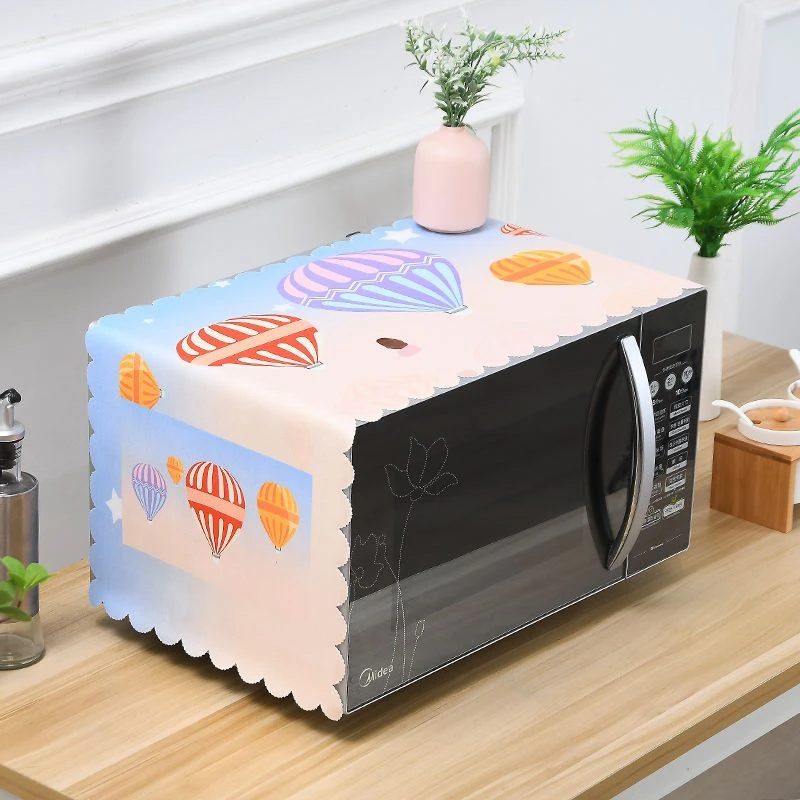 北欧风微波炉烤箱防尘罩防油防溅水盖巾美的格兰仕松下通用盖布