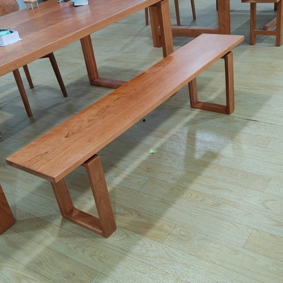 实木北欧长条凳茶几凳餐桌长凳日式换鞋凳玄关简约家用凳子长板凳