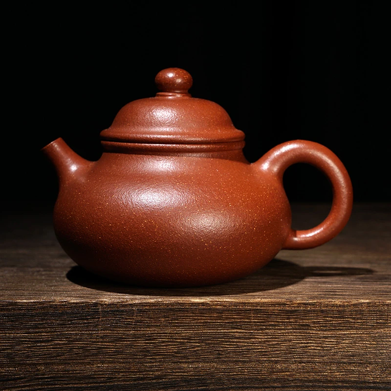 容天200cc/红降坡正宗宜兴纯手工原矿紫砂壶0508泡茶壶茶具