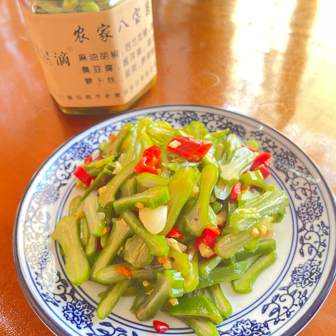 老屋滴纯手工农家八宝系列酱刀豆