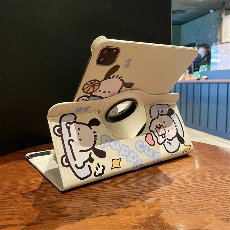 帕恰狗diy贴纸360度旋转ipad10代保护套10.2/Pro11/皮套Air5/4/3