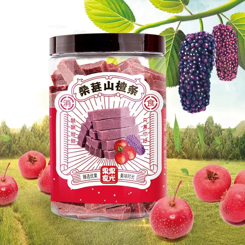 果果食光果味山楂条500g酸酸酸甜甜小孩子喜爱无添加儿童零食网红