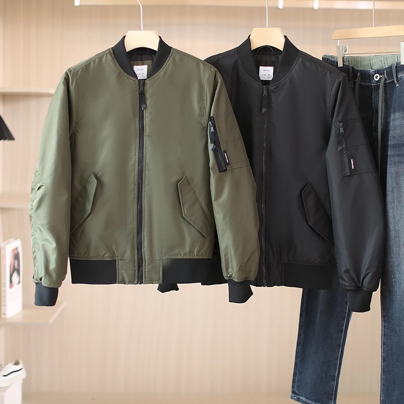 特！夹棉防风！复古飞行员夹克外套h3702女装5070