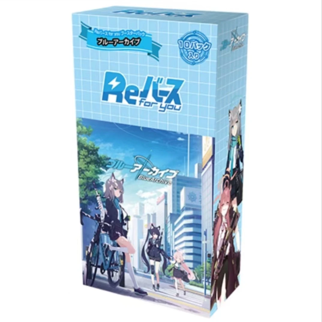 《蔚蓝档案》第一弹 RFY Re卡牌tcg补充包原箱原盒盲盒拆卡【拆盒】