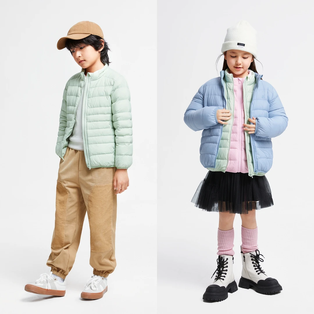 【捡漏】AM435515男童女童轻薄羽绒服冬季新款蓄热高绒亲子