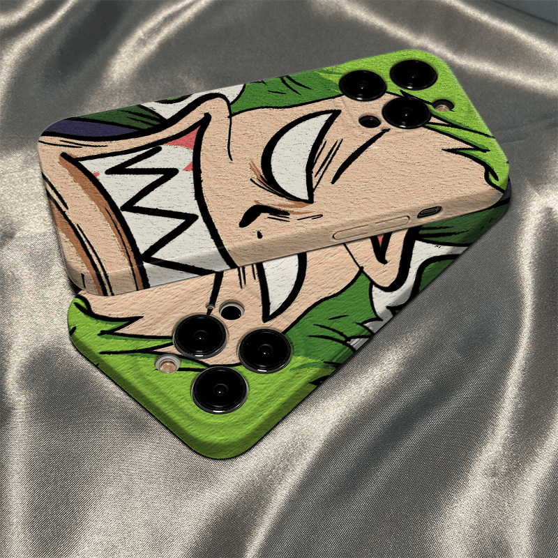 怒气索隆适用苹果14手机壳15新款13/12菲林壳简约11全包防摔x/xs