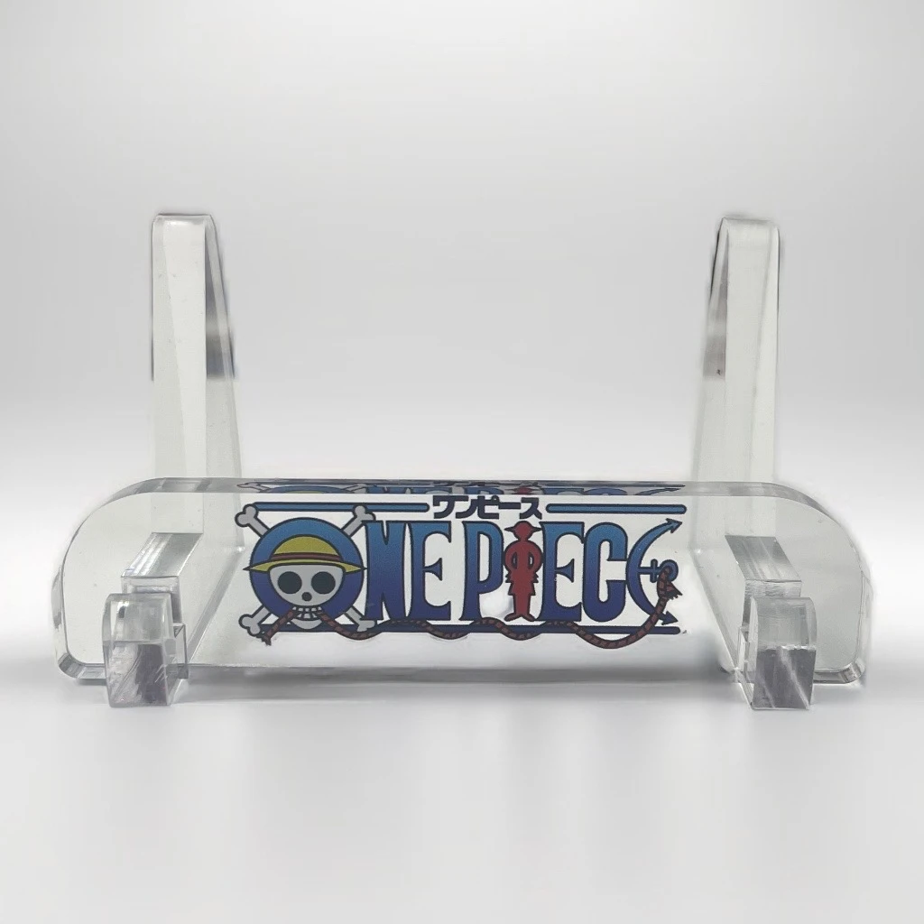 海贼王动漫周边手办亚格力水晶砖底座