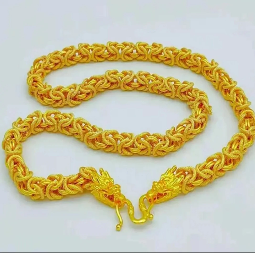 合金项链 （龙骨项链）抖音好物轻奢时尚饰品男士霸气