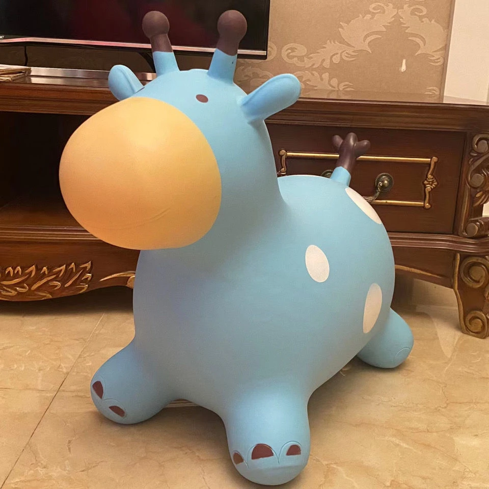 儿童充气玩具跳跳精灵橡皮马加厚安全PVC跳跳马坐骑玩具