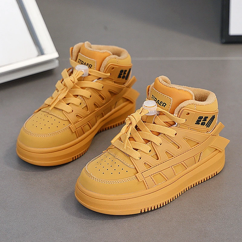 儿童运动鞋2023春秋季新款男童鞋子中大女童休闲板鞋防滑软底潮鞋