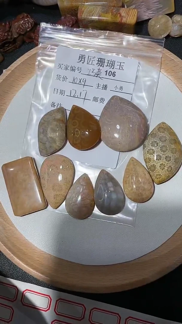 【闪购商品】硅化玉颈饰未镶嵌106