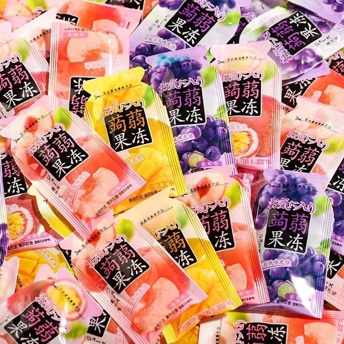 【对对碰零食】蒟蒻魔芋果冻儿童零脂肪吸吸果冻布丁休闲网红零食