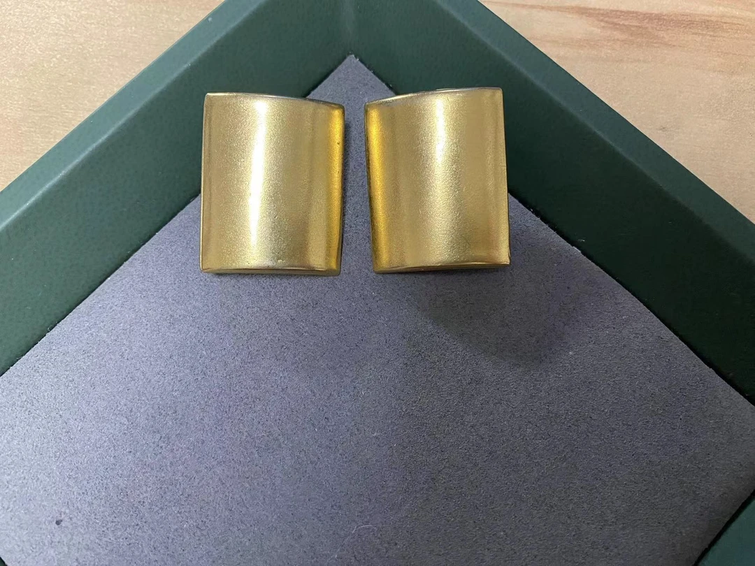 铜合金胸针 耳夹 vintage中古首饰回流孤品AM812