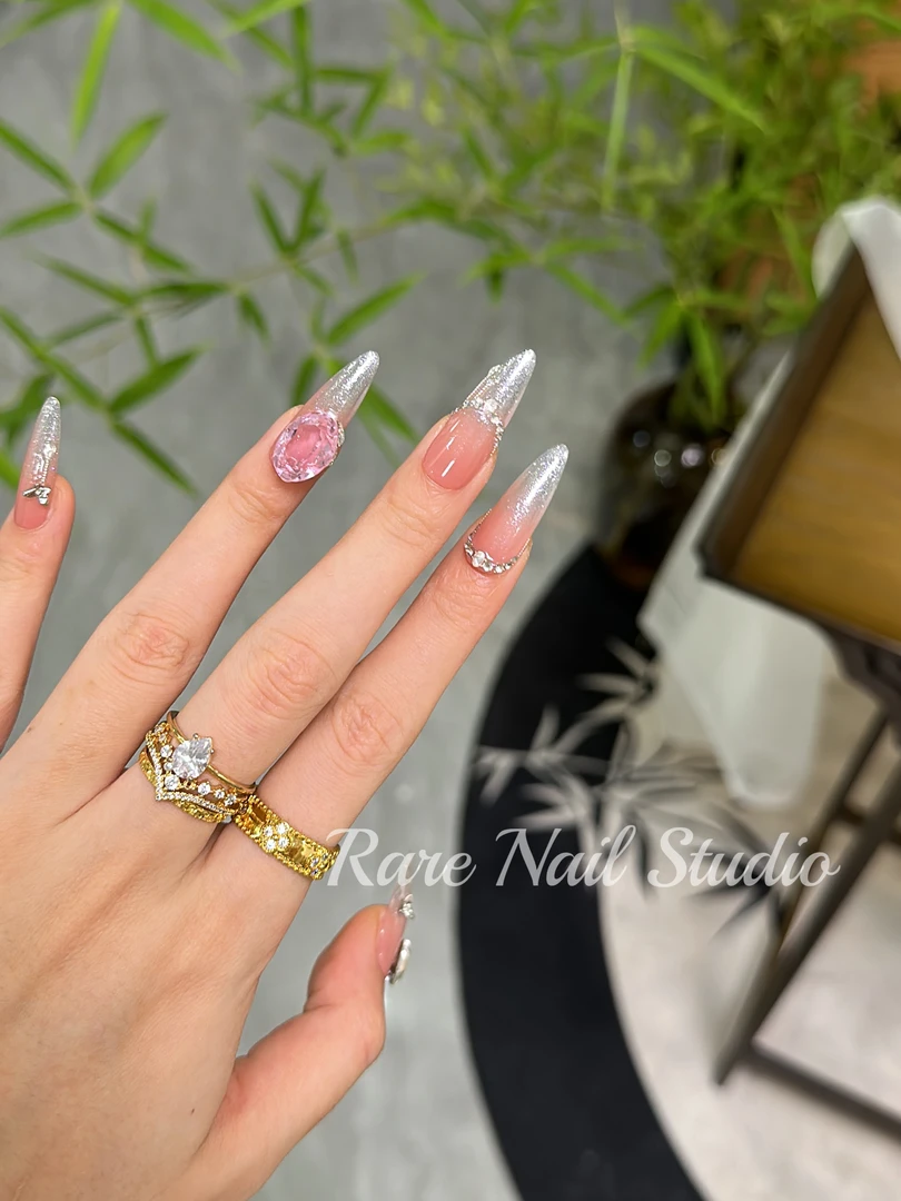 【碎碎冰】rarenailstudio纯手工穿戴甲