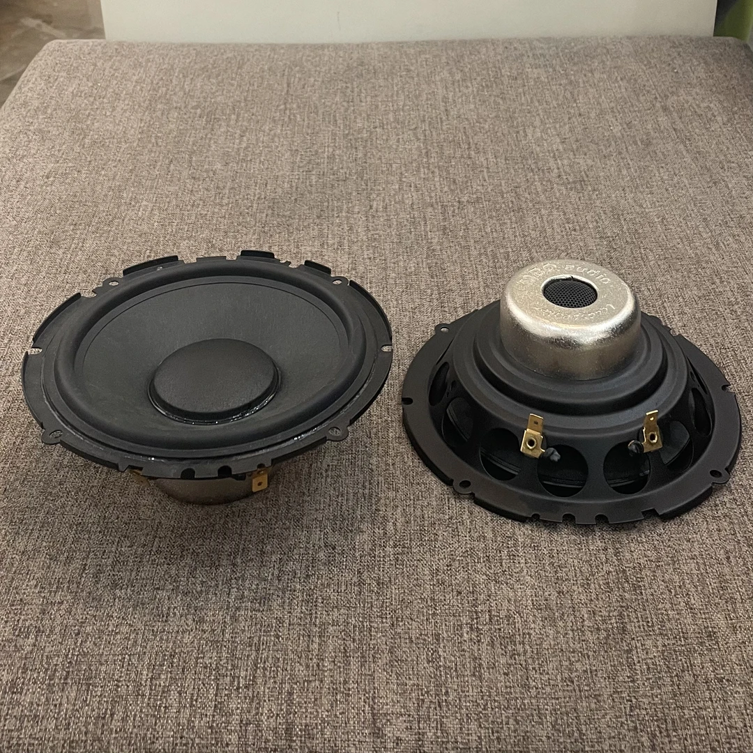 MBQ6.5寸橡皮边中低音喇叭汽车喇叭车载音响改装全频大音圈