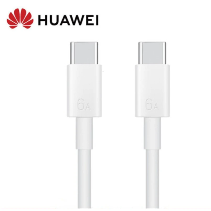 99新 HUAWEI/华为 原装6A充电线1米双头Type-c数据线mate50pro