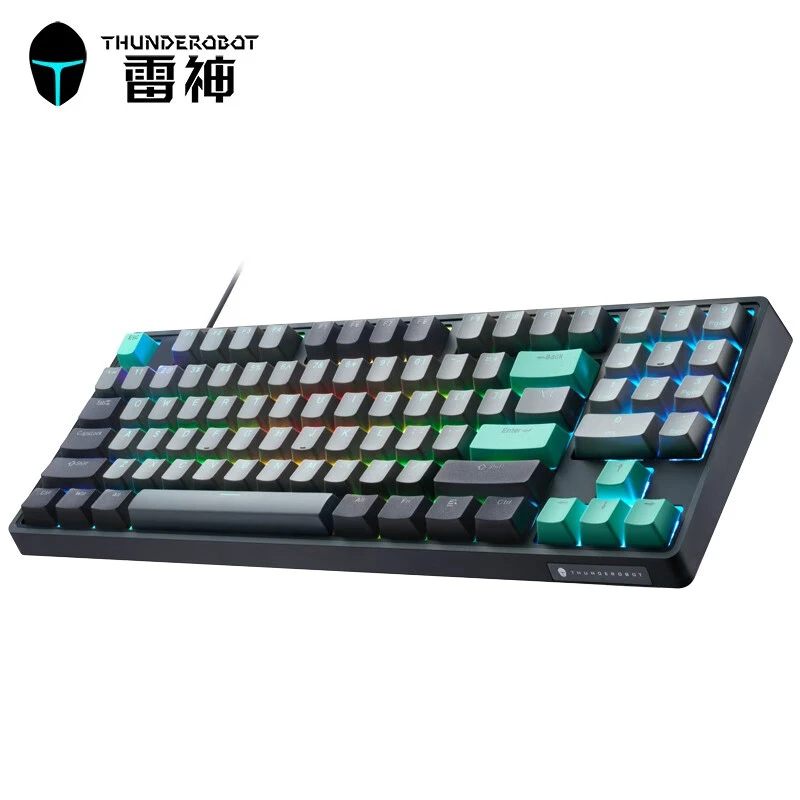 99新 Thunderobot/雷神 雷神系列三模/热插拔/客制化 机械键盘