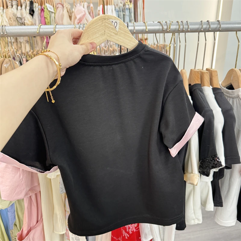 【chungao】888儿童时尚休闲短袖上衣